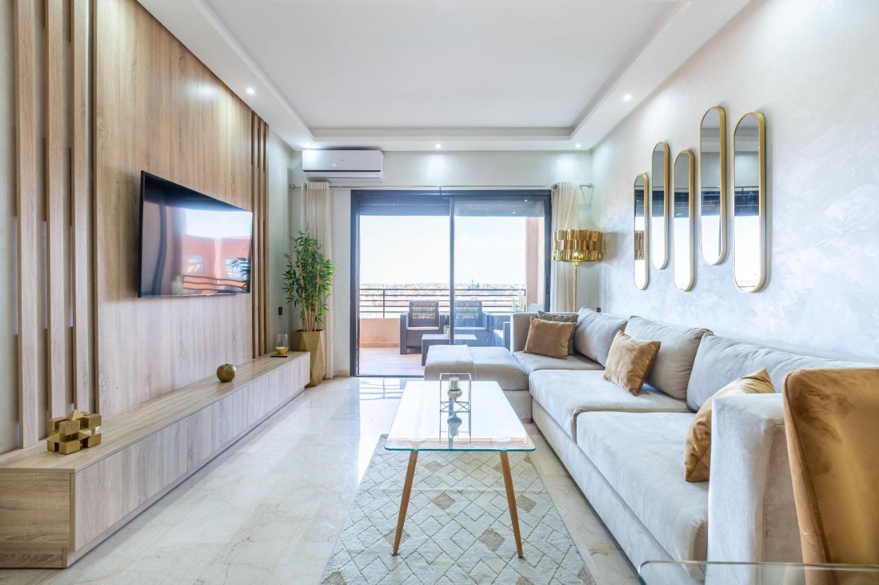 Appartement New! Superbe A Majorelle,terrace,iptv. Marrakesh